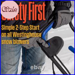 Westinghouse Wsnow20 Corded Snow Blower 20 Inch, Steel Auger, Dual LED Lights, 1