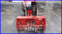 Wheel Horse Ber Vac 38 Two Stage Snowblower