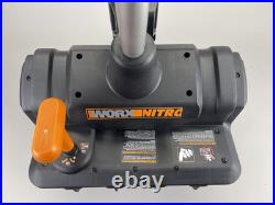 Worx Nitro 40V 12 in. Snow Shovel WG460 2 x 4.0 AH Batteries + Charger