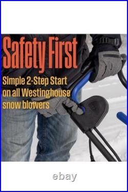 Wsnow20 Electric Snow Blower 20 1800W, Steel Auger, Dual LED, 25ft Throw