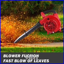 X-BULL Leaf Blower Powered Vacuum Handheld Commercial Yard Outdoor 26ccGasoline