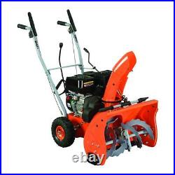 YARDMAX Gas Snow Blower 2 Stage Multiple Speed Axe Shaped Outdoor Snow Removal