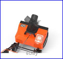 Yard Force 60V Snow Blower Push Button Start Throws Snow 20ft