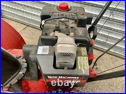 Yard Machine by MTD 24 8HP Electric Start (Two-Stage) Snow Blower NO SHIPPING