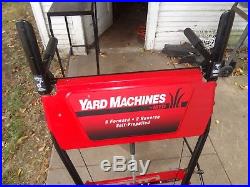 Yard Machines Snow Blower 5 HP 2 Stage No Shipping IL 60067