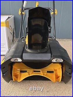 Yard works 40v (2X20V) 20 Cordless Snowblower. READ