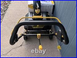 Yard works 40v (2X20V) 20 Cordless Snowblower. READ