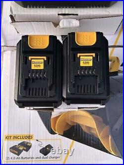Yard works 40v (2X20V) 20 Cordless Snowblower. READ
