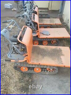 Yardmax YD8203 track yard carts, 4, they all need work